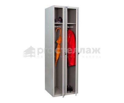 LS-21 ПРАКТИК металлический шкаф для одежды_1