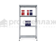 Стеллаж металлический Pro Стеллаж LN ВШГ - 2200х1000х500 на 4 полки с нагрузкой до 100кг на полку