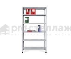 Стеллаж металлический Pro Стеллаж SN ВШГ - 3000х1200х400 мм на 6 полок с нагрузкой до 150 кг на полку